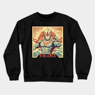 Ultraman Super Hero Parody Fanart Crewneck Sweatshirt